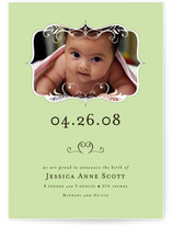 Garden Feast Birth Announcements