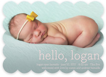 Hello Baby Birth Announcements