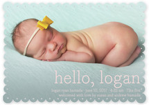 Hello Baby Birth Announcements