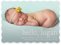 Hello Baby Birth Announcements