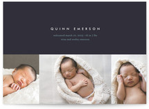 high style baby Birth Announcements