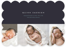 high style baby Birth Announcements