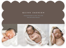 high style baby Birth Announcements