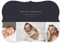 high style baby Birth Announcements