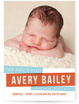 Bold Babe Birth Announcements