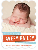 Bold Babe Birth Announcements