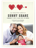 A Beautiful Addition Birth Announcements