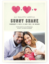 A Beautiful Addition Birth Announcements