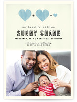 A Beautiful Addition Birth Announcements