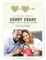 A Beautiful Addition Birth Announcements