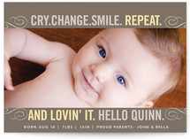 And...Repeat Birth Announcements