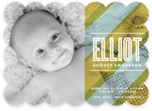 Beach Blanket Birth Announcements