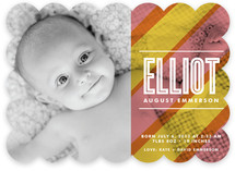 Beach Blanket Birth Announcements