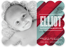 Beach Blanket Birth Announcements