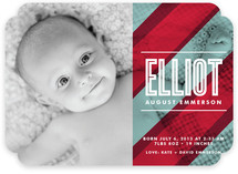 Beach Blanket Birth Announcements