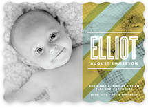 Beach Blanket Birth Announcements