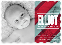 Beach Blanket Birth Announcements