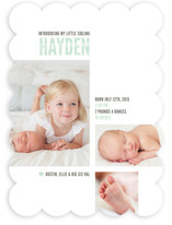My Little Sib Birth Announcements