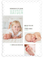 My Little Sib Birth Announcements