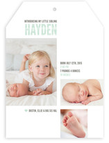 My Little Sib Birth Announcements