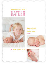 My Little Sib Birth Announcements