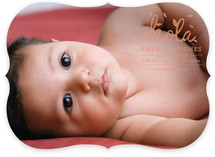 1er Hola Birth Announcements