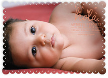 1er Hola Birth Announcements