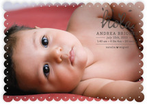 1er Hola Birth Announcements