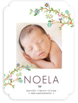 Tree Branch Birth Announcements