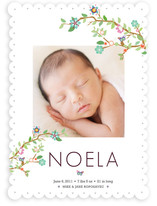 Tree Branch Birth Announcements