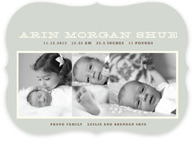 Bold 'n Beautiful Birth Announcements
