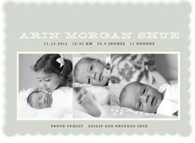 Bold 'n Beautiful Birth Announcements