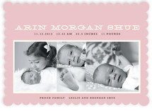 Bold 'n Beautiful Birth Announcements