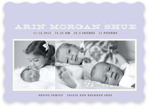 Bold 'n Beautiful Birth Announcements