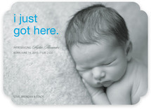 First to Arrive Birth Announcements