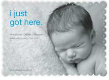 First to Arrive Birth Announcements