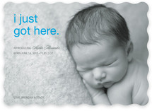 First to Arrive Birth Announcements