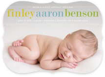 Classy Noah Birth Announcements
