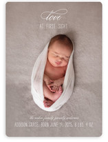 Love at First Sight Birth Announcements