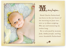 Storybook Birth Announcements