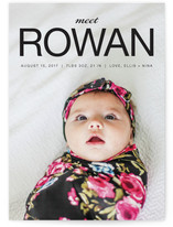 Meet Jacob Birth Announcements