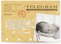 Telegram Birth Announcements