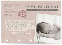 Telegram Birth Announcements