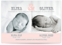 Sunshine on a Rainy Day Birth Announcements