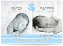 Sunshine on a Rainy Day Birth Announcements