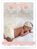 Banner Baby Birth Announcements
