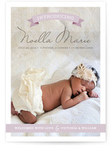 Banner Baby Birth Announcements