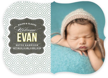 Vintage Paper Birth Announcements