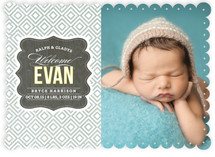 Vintage Paper Birth Announcements