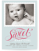 Sweet Baby Birth Announcements